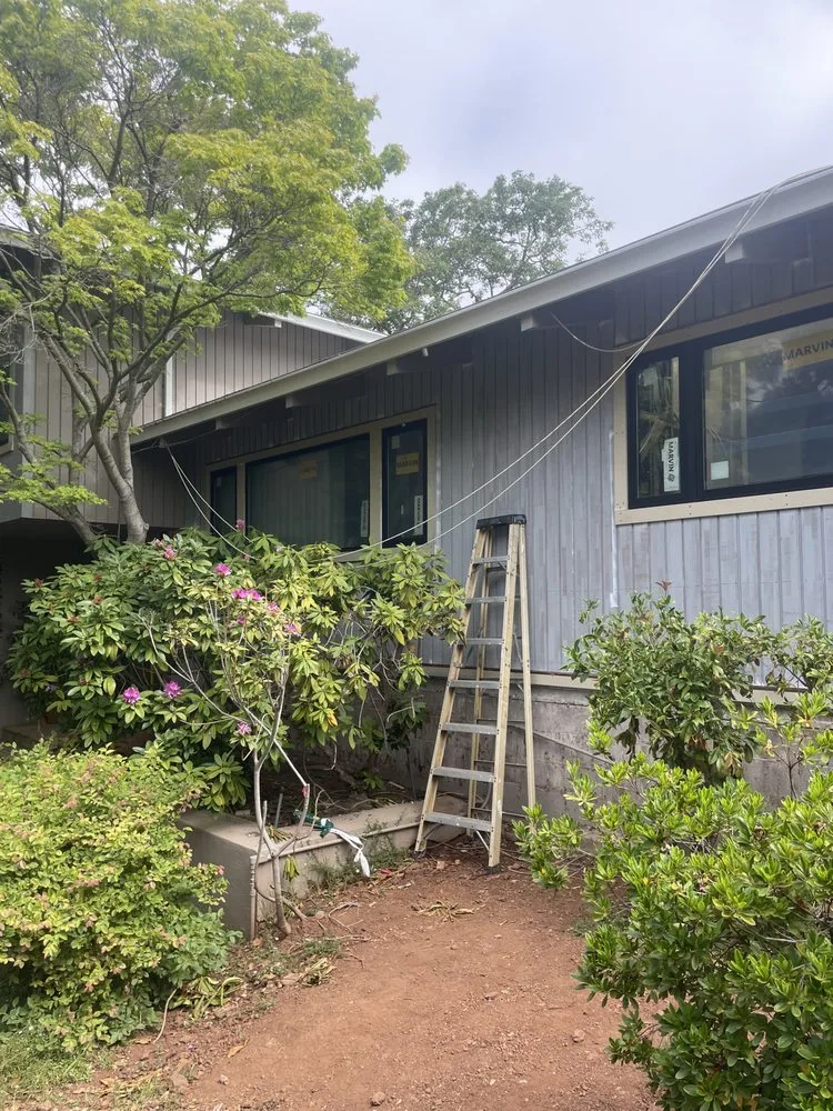 New window and siding installation on a Watsonville area home